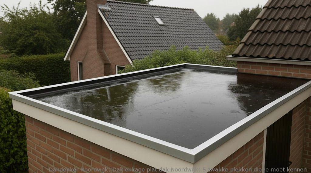 Daklekkage Plat Dak Noordwijk